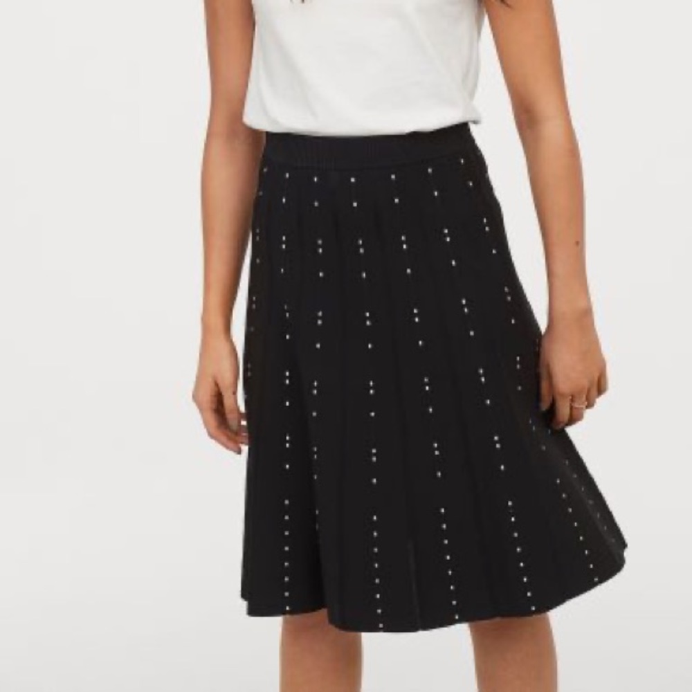 H&M Fine Knit MIDI Skirt